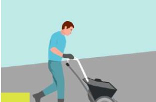 Второе нанесение упрочнителя