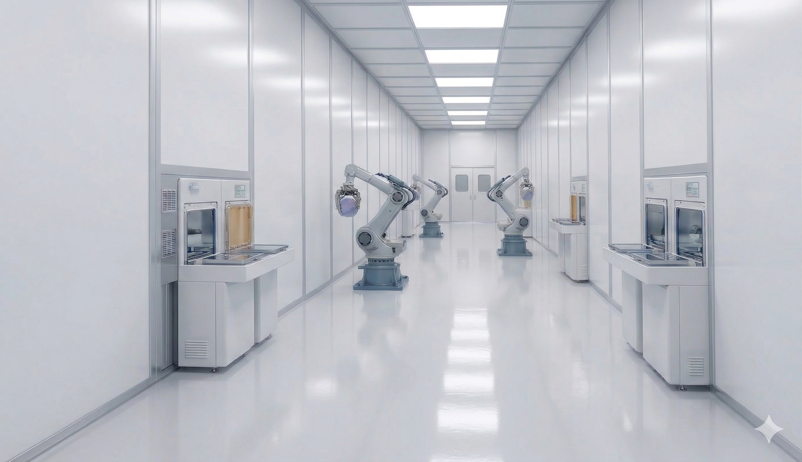 Чистая производственная зона с возможностью регулярной влажной уборки